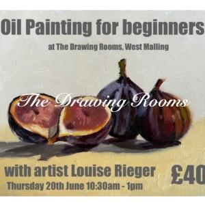 Oil painting for beginners 20th June 10-30am to 1pm
