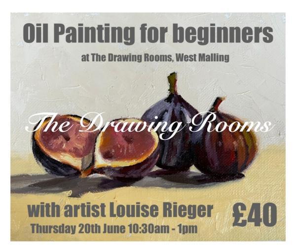 Oil painting for beginners 20th June 10-30am to 1pm