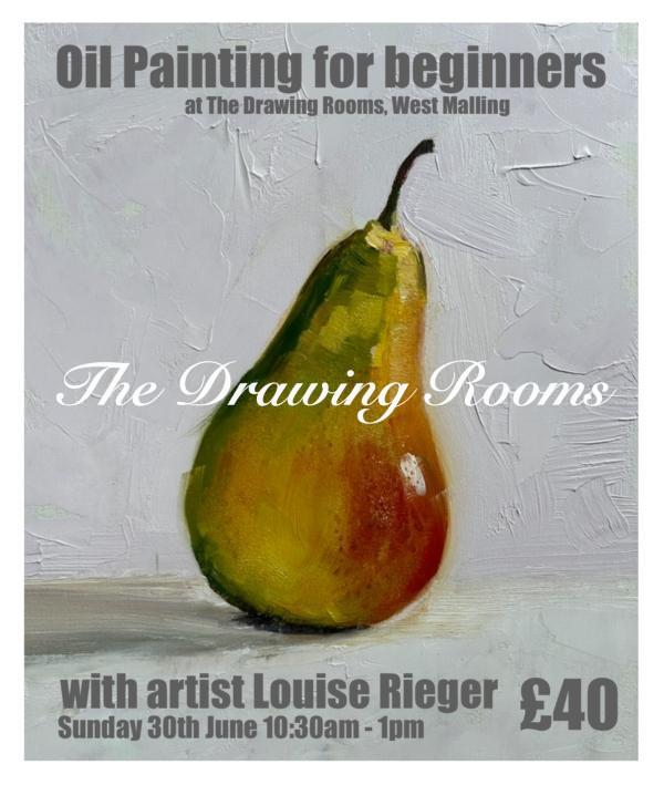 Oil painting for beginners 30th June 10-30am to 1pm
