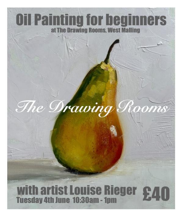 Oil painting for beginners 4th June 10-30am to 1pm