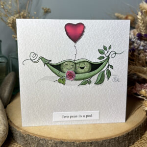 Two Peas in a Pod Card