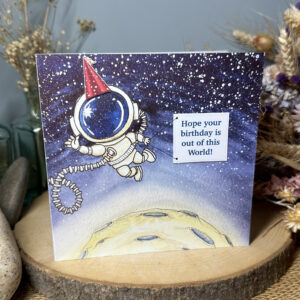 Birthday Astronaut card