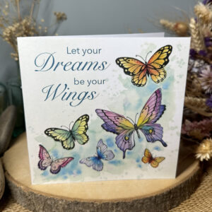 Dreams Butterfly Card