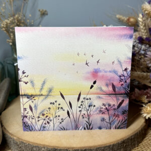Dawn Lake Card