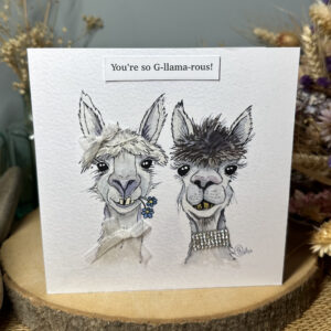 G-llama-rous Birthday Card